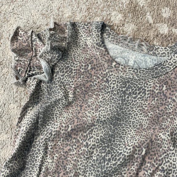 Chaser Girls leopard print ruffle skort with matching tee - Picture 2 of 8